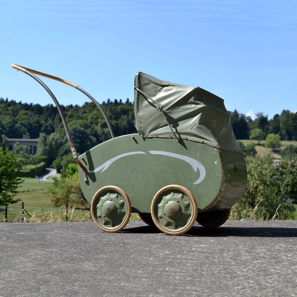 Alte Kinderwagen Marke Erika 1950's