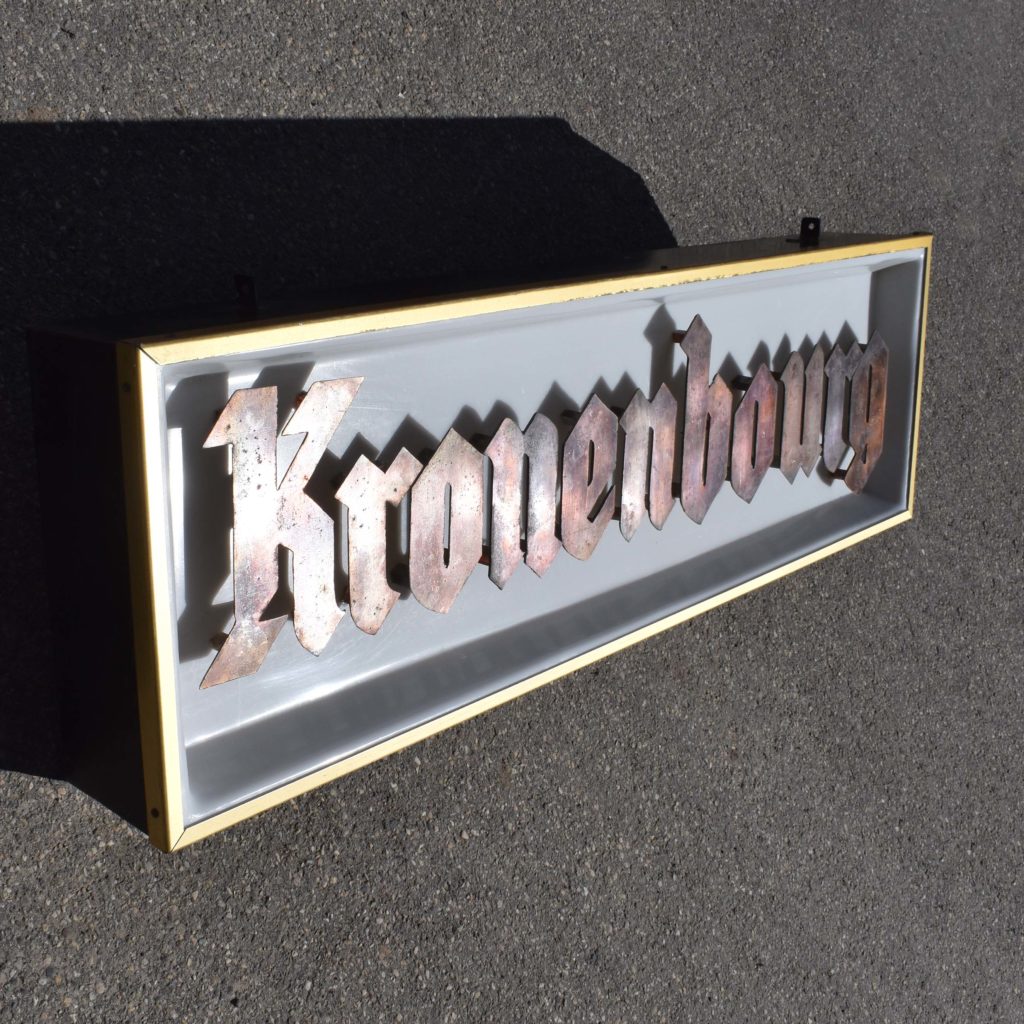 Kronenbourg enseigne lumineuse