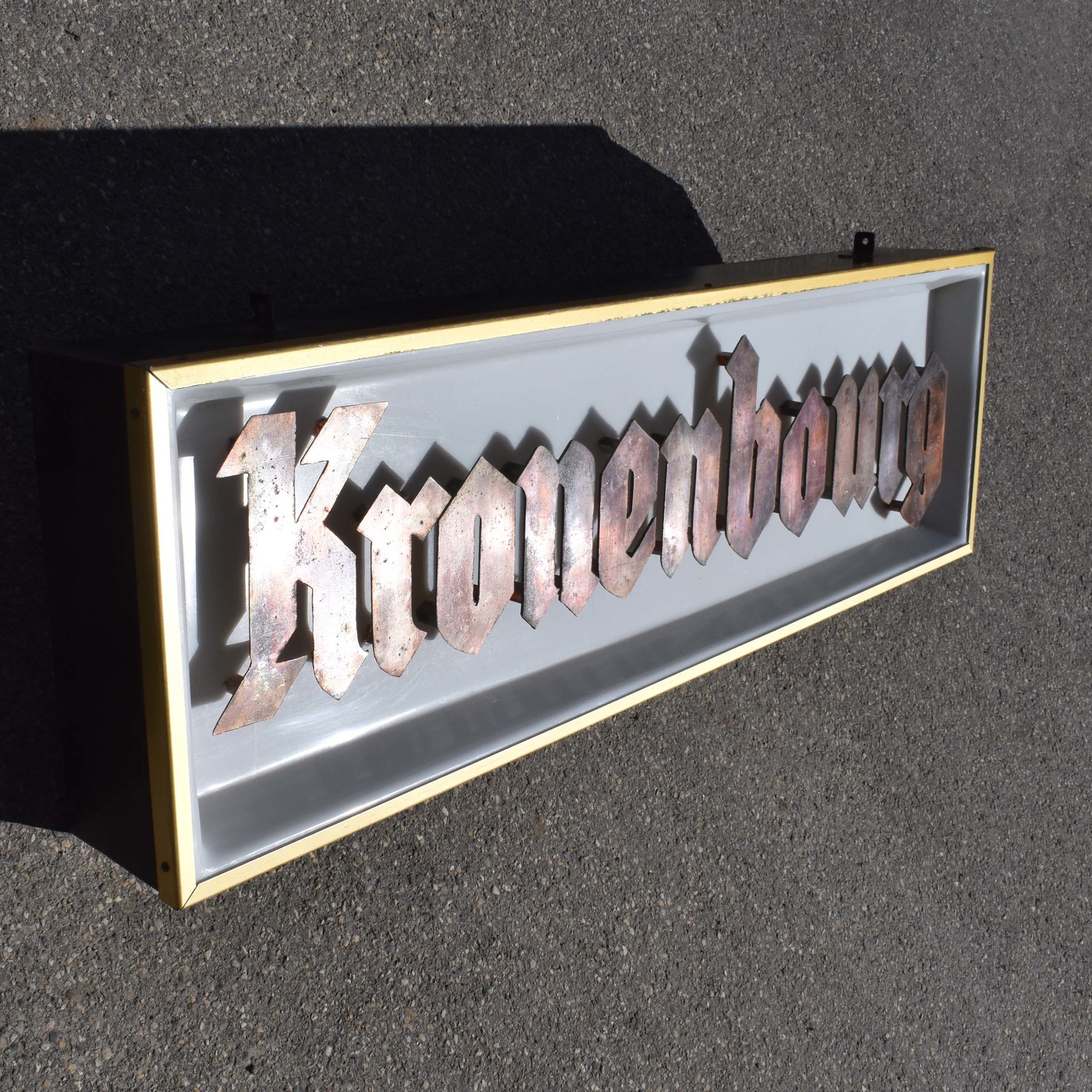 Kronenbourg enseigne lumineuse