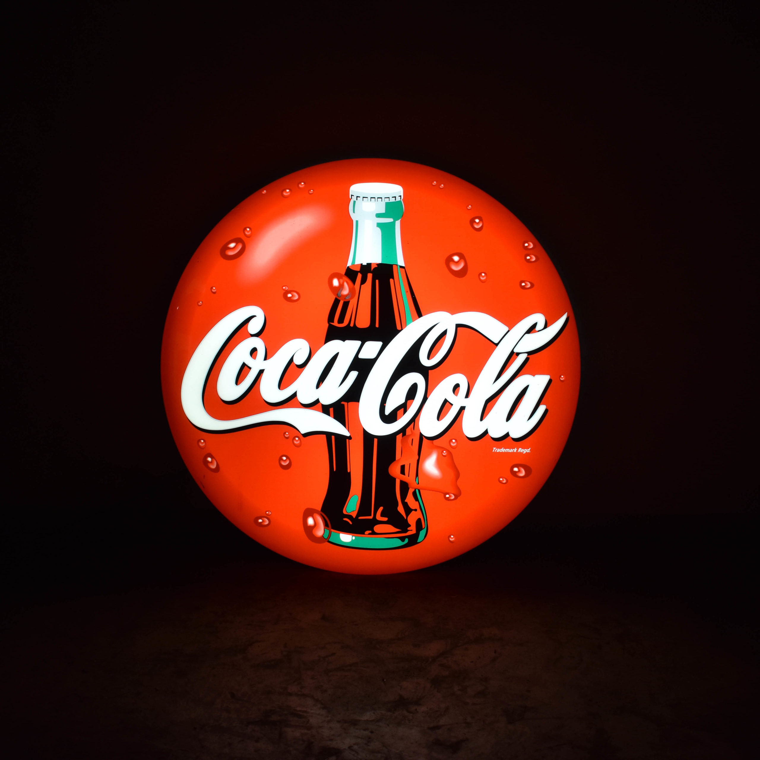 Coca-Cola vintage 1990's Leuchtreklame