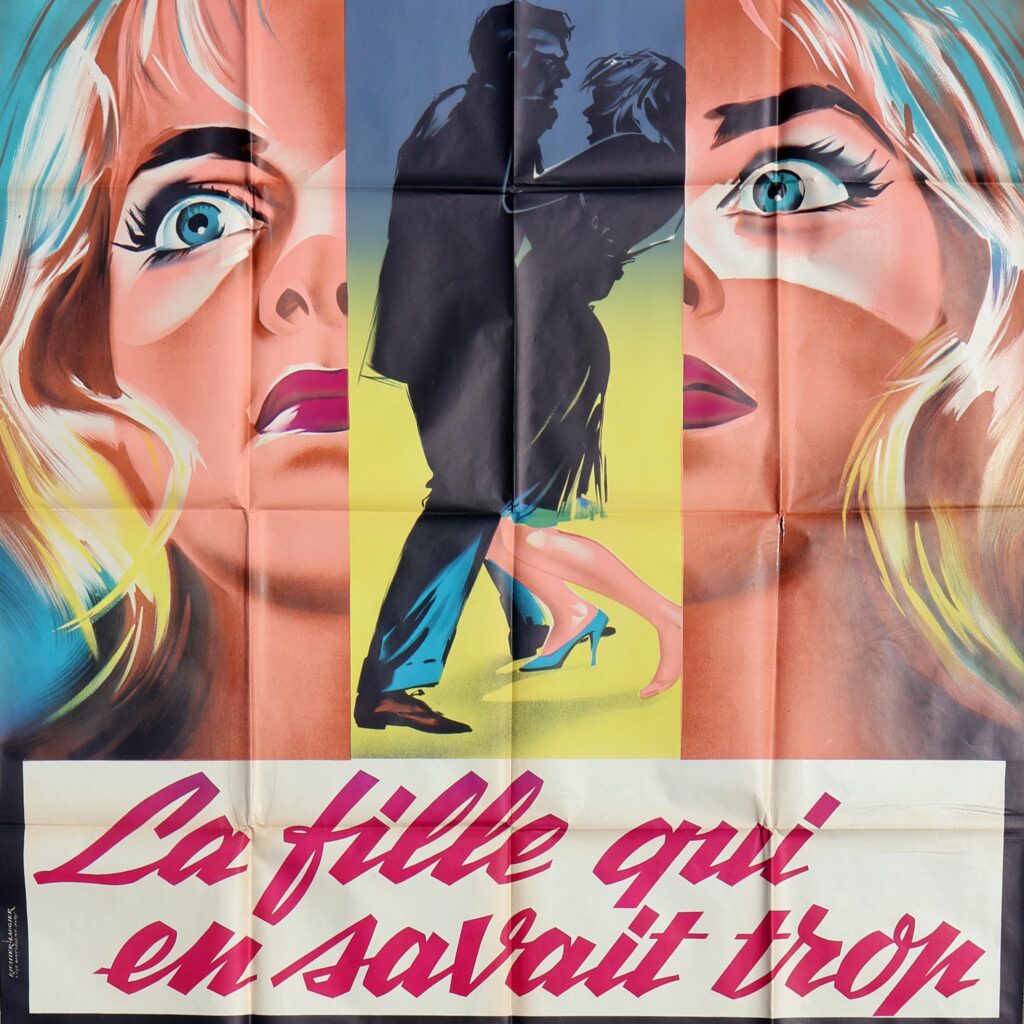 Affiche La fille qui en savait trop