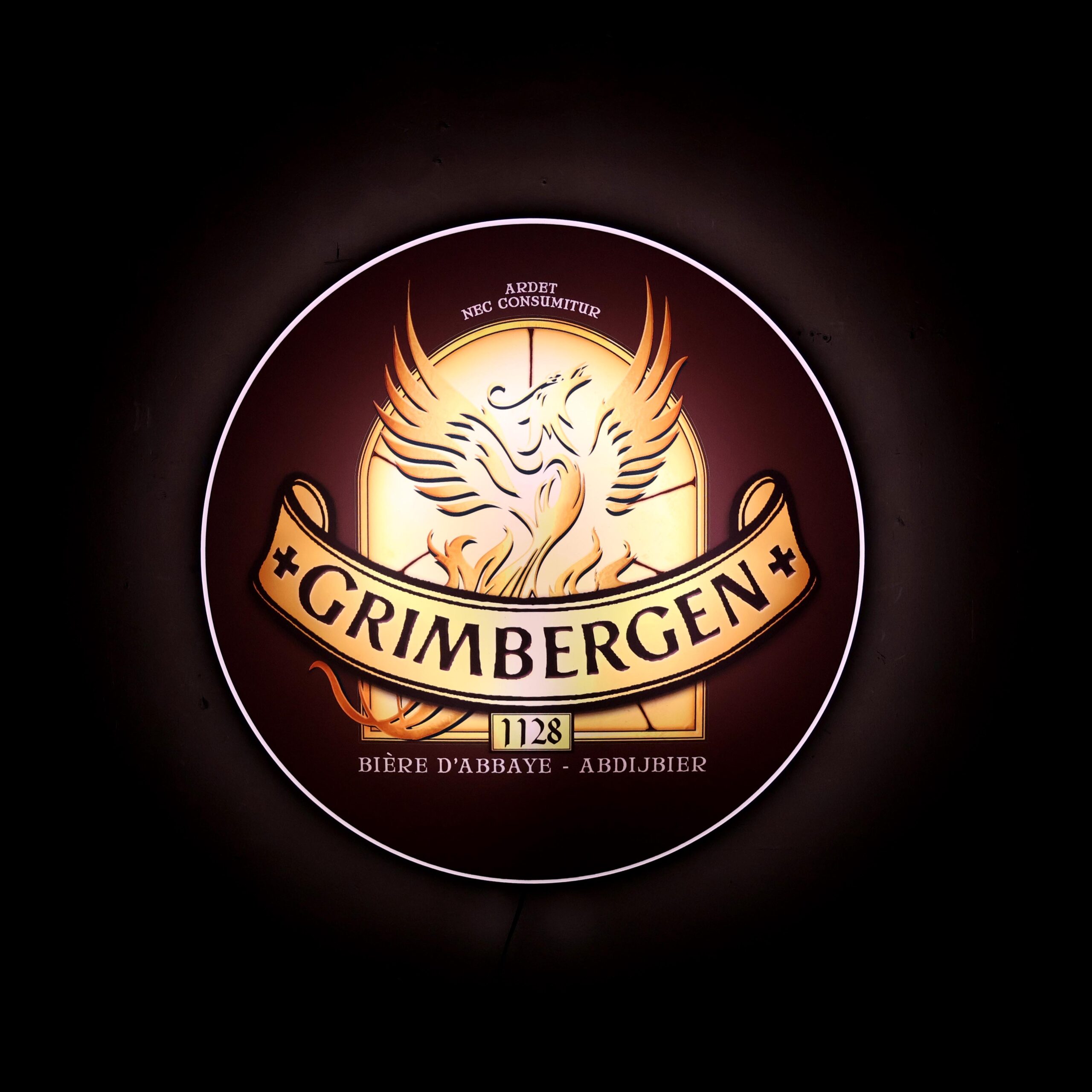 Grimbergen enseigne lumineuse