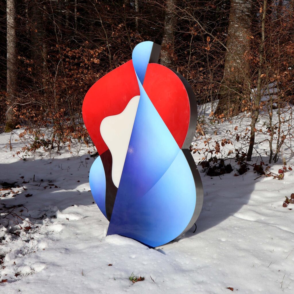 Sculpture lumineuse conceptuelle subversive