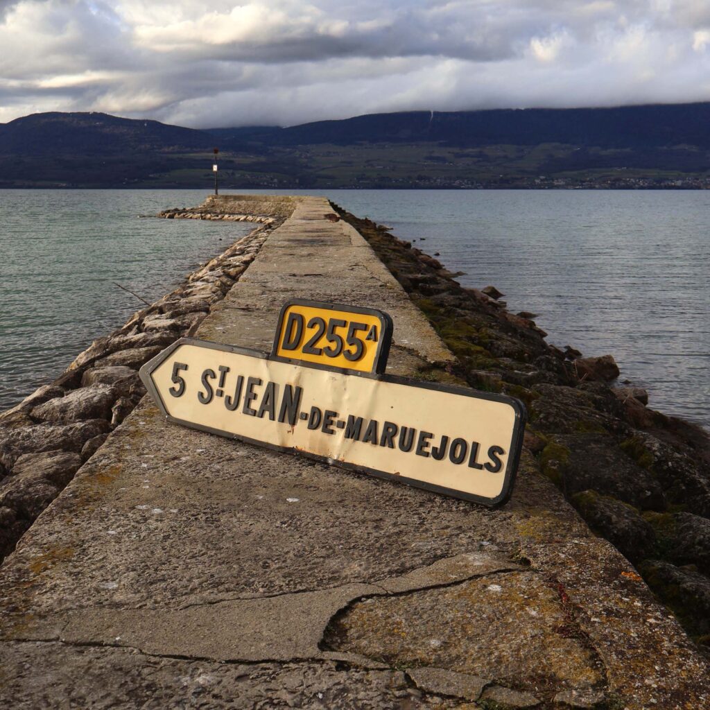 St-Jean de Maruéjols signalisation vintage