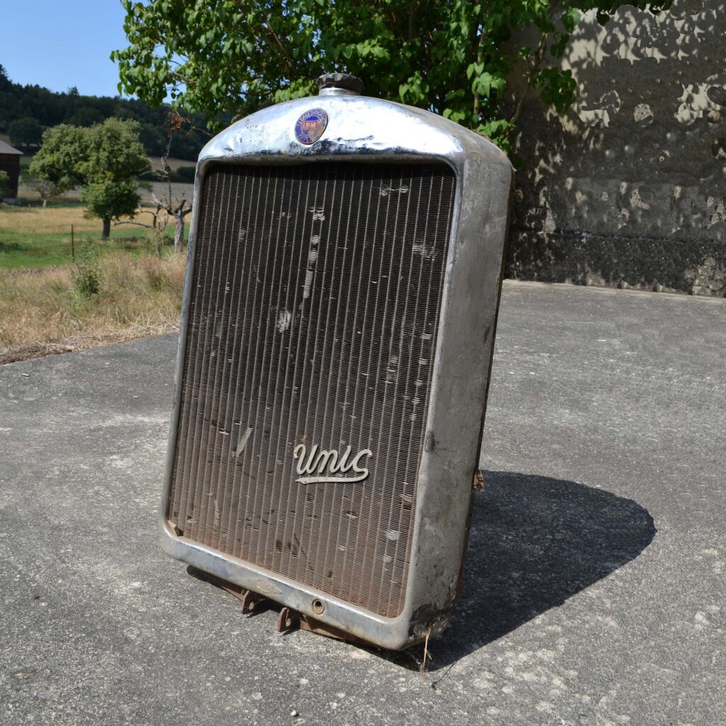 Radiateur automobile Unic Georges Richard