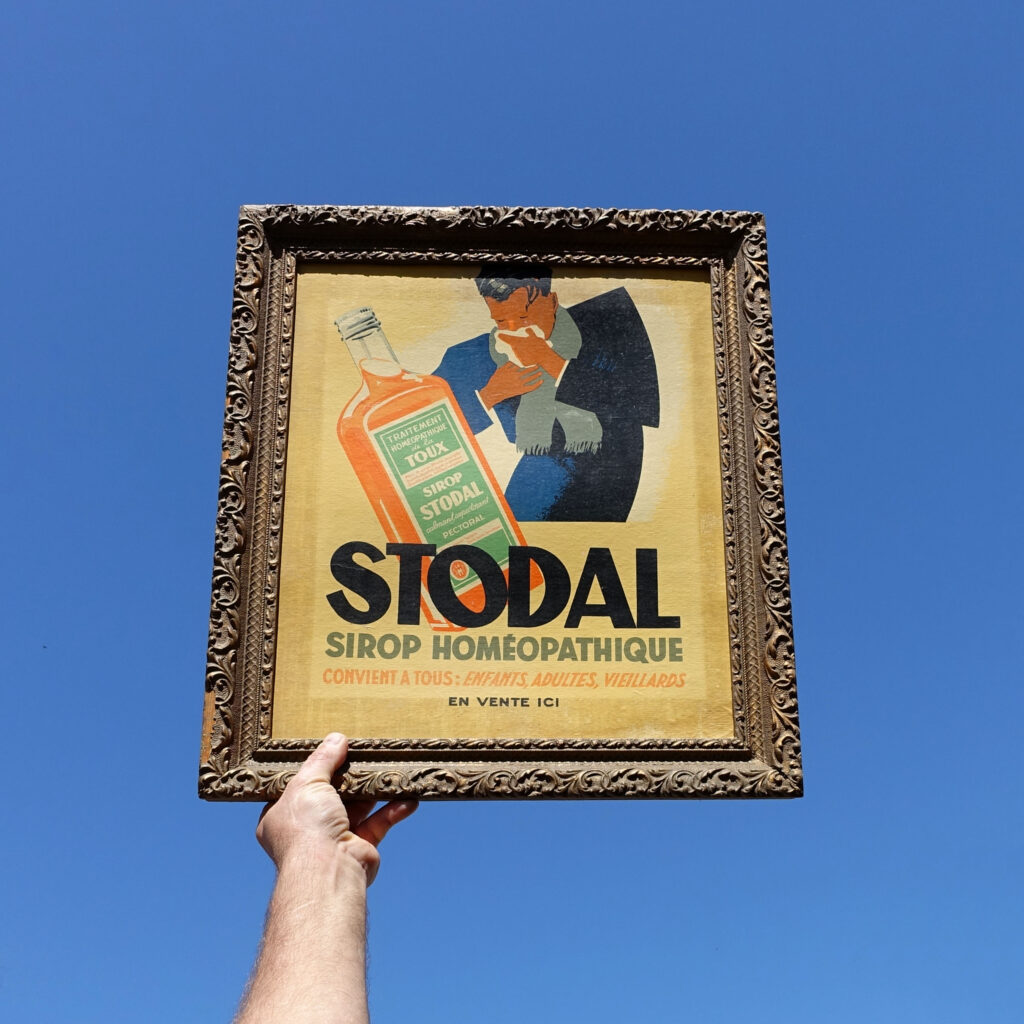 Stodal sirop publicité ancienne