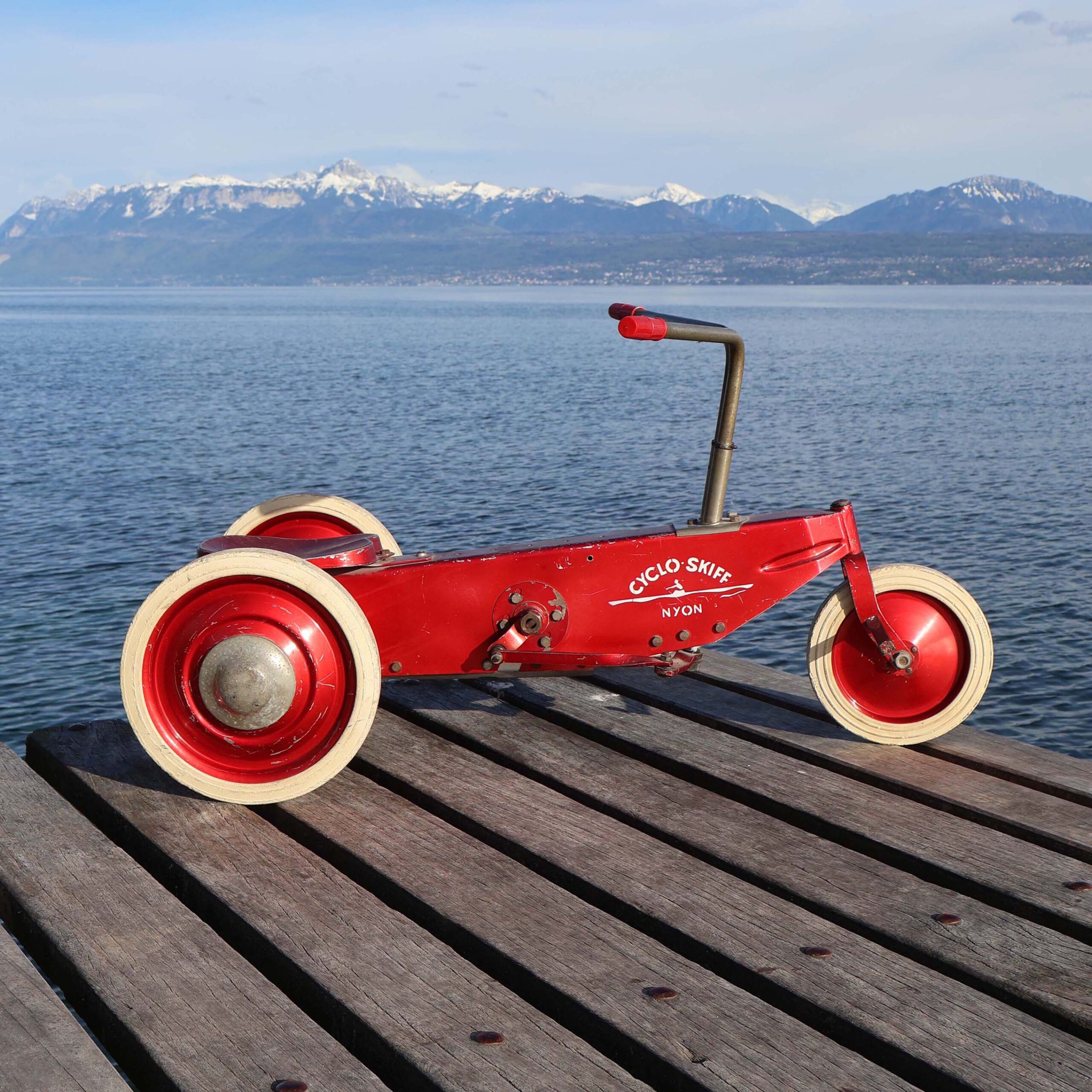 Cyclo-Skiff cyclorameur vintage 1950's