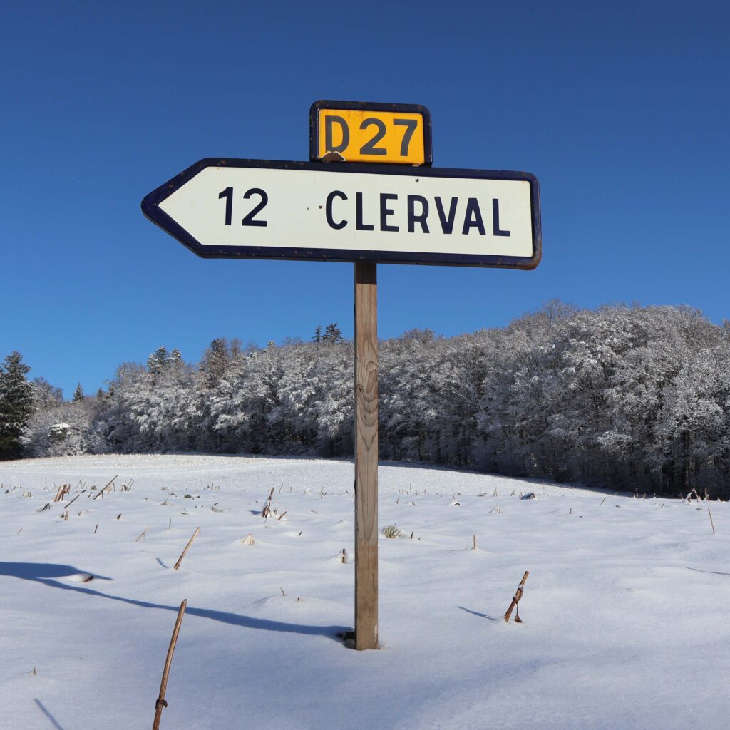 Panneau de signalisation vintage 1974